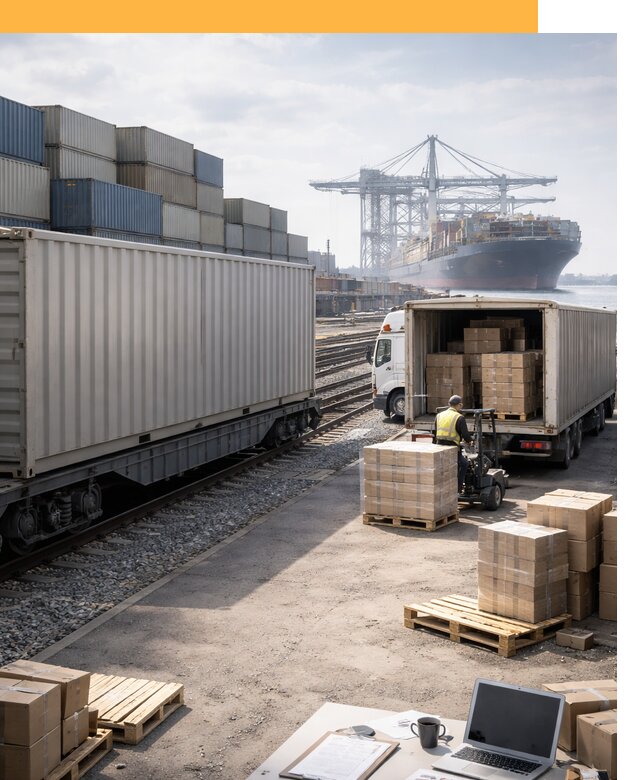 Мультимодальные перевозки грузов по миру от 45936 руб