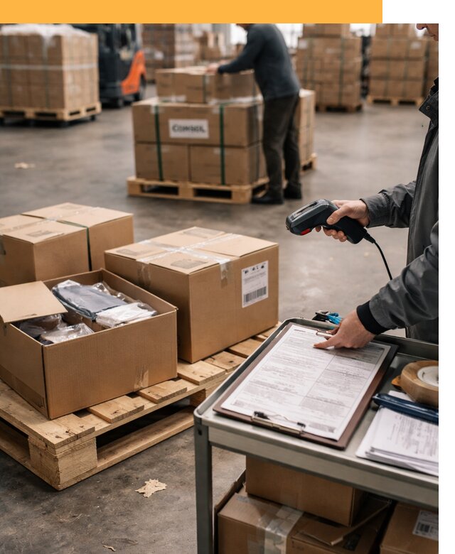 Сборные грузы из Китая: доставка, склад и таможня от 18374