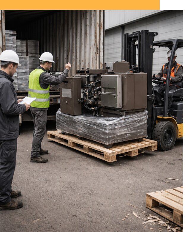 Доставка промышленного оборудования из Европы от 45936