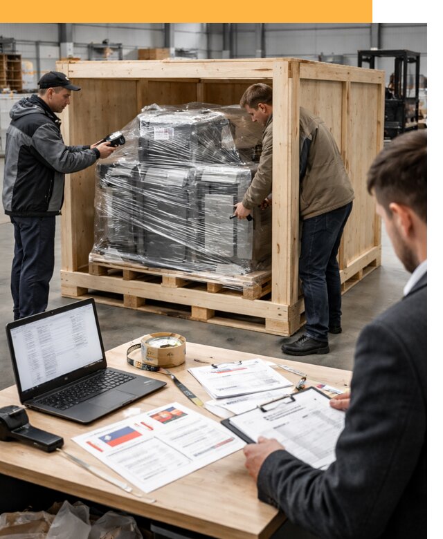 Доставка промышленного оборудования из США от 66352 руб