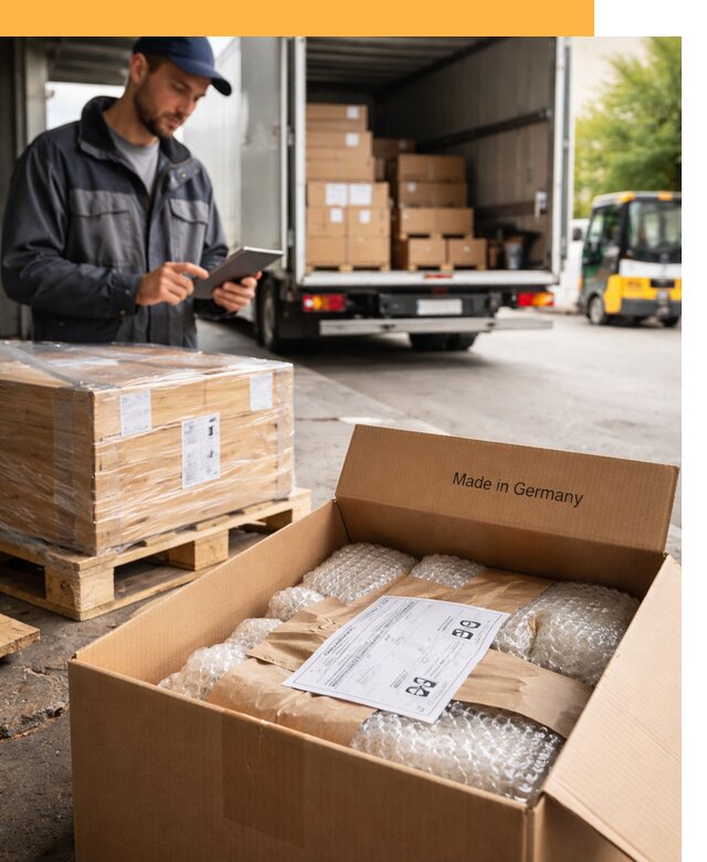 Доставка грузов из Германии от 45936 руб с таможенным оформлением
