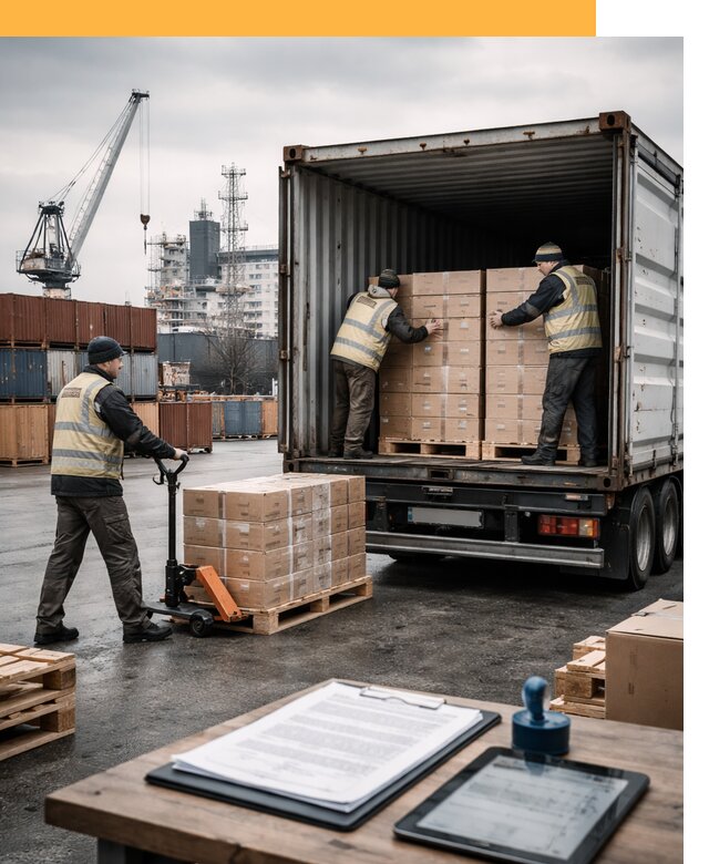 Доставка грузов из Латвии от 25520 руб, морская, авто, авиа