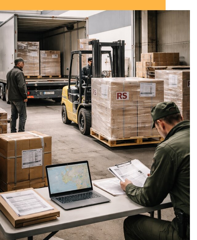 Доставка грузов в Сербию от 45936 руб, международные перевозки