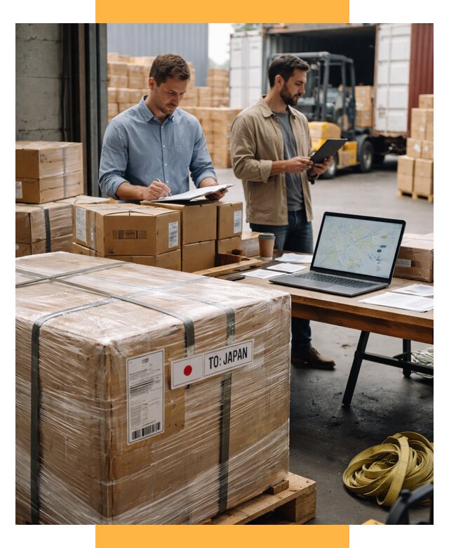 Доставка грузов в Японию от 25520 р., логистика СетСервис-Нвр