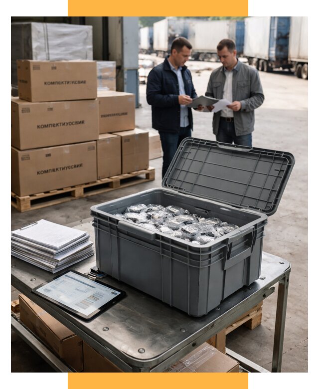 Перевозка комплектующих из Китая от 6635 р. | СетСервис-Нвр