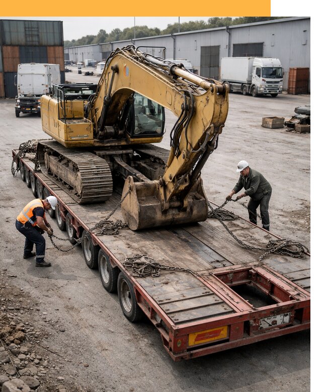 Перевозка спецтехники по России и миру от 45936 руб