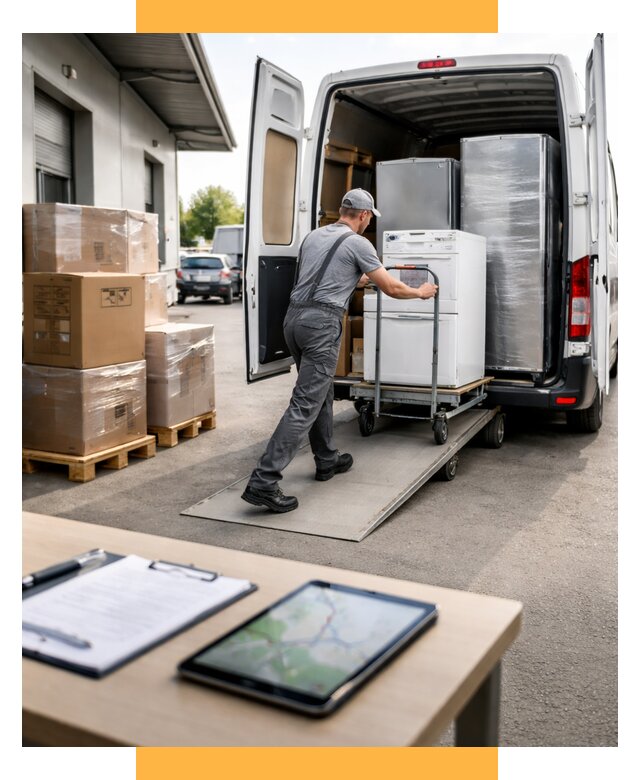 Перевозка бытовой техники от 6635 р. - логистика СетСервис-Нвр