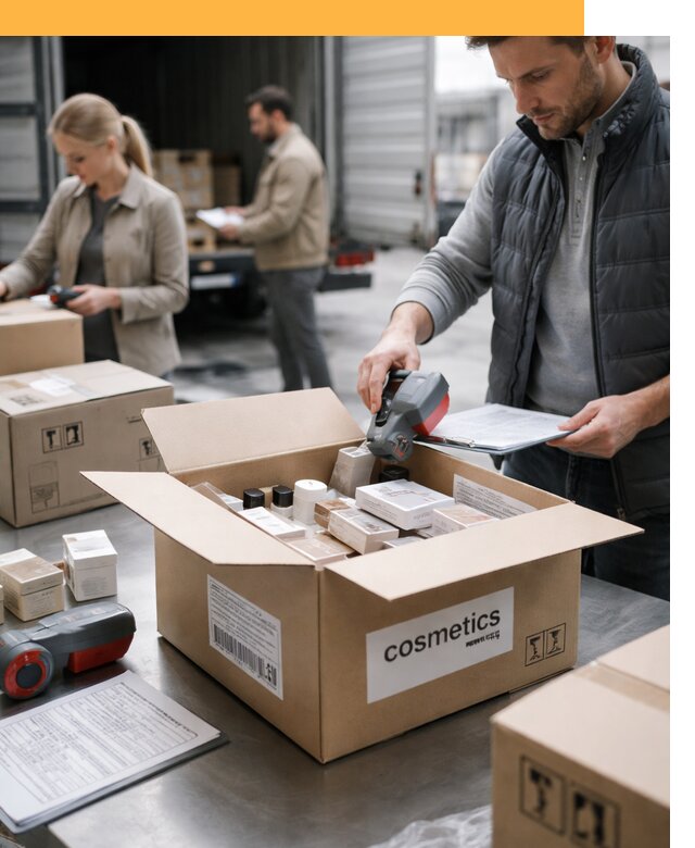 Международная перевозка косметики от 15312 руб за отправку