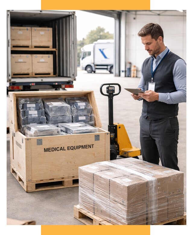 Перевозка медицинского оборудования от 15312 р. в СетСервис-Нвр