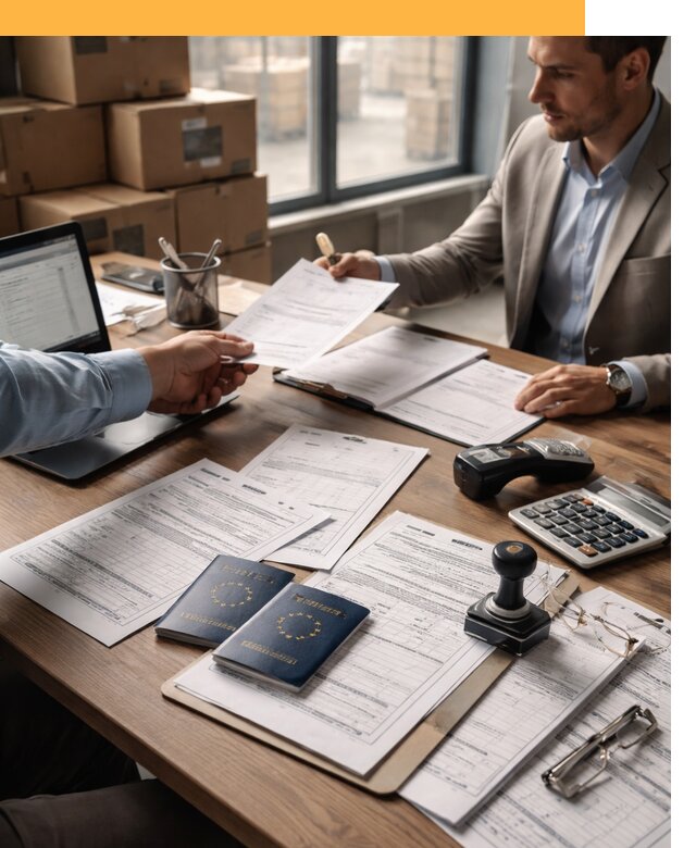 Таможенное оформление грузов из Европы от 8677 руб