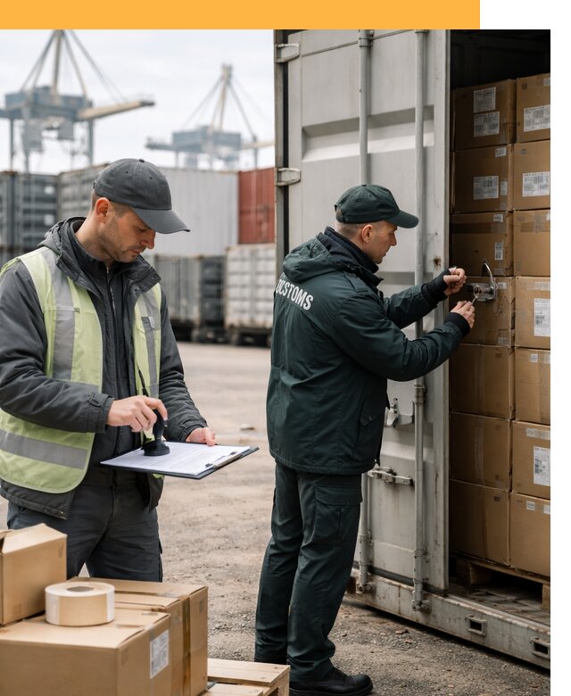 Организация таможенного транзита грузов через границу от 7656 руб