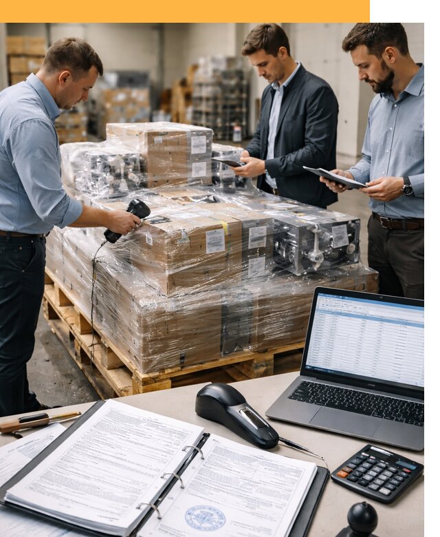 Таможенное оформление промышленного оборудования от 15312 руб.