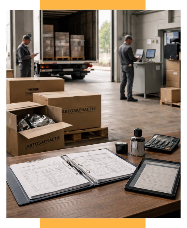 Таможенное оформление автозапчастей под ключ от 8677 р., СетСервис-Нвр
