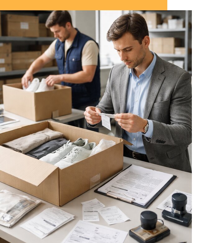 Таможенное оформление одежды и обуви по выгодной цене от 6635 руб