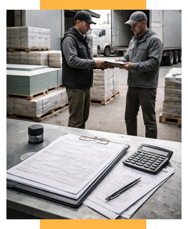 Таможенное оформление стройматериалов от 8677 р. | СетСервис-Нвр