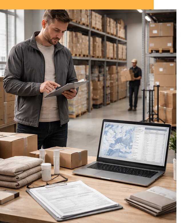 Закупка товаров в Европе под ключ: доставка, таможня от 7656 руб